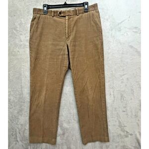 Lauren Ralph Lauren Brown Corduroy Pants Men's 34x30 Classic Fit Preppy Casual‎